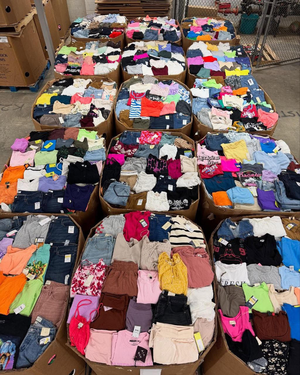 Wholesale Womens Clothing Pallet